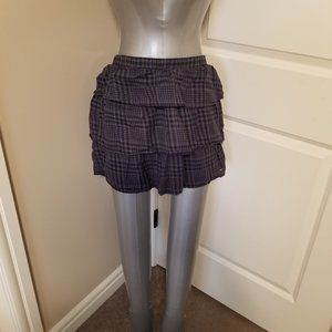 (NEW) Garage layered miniskirt 100% cotton